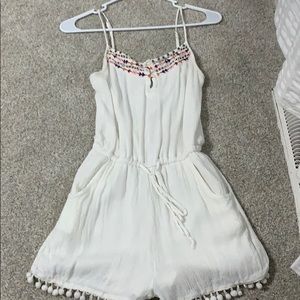 White Summer Romper